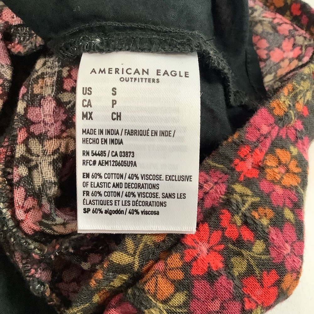 American eagle Puff Sleeve Baby doll Dress size S (0122) - Picture 10 of 15